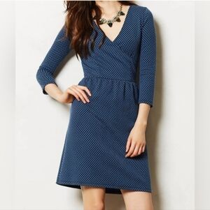 HD In Paris By Anthropologie Faux Wrap Dress Size Medium